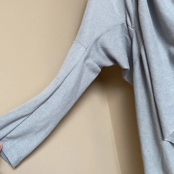 Waterfall Sheer Open Front Cardigan - Picture 6 of 6